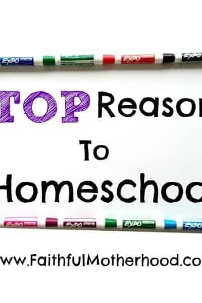 top reason to homeschool dry erase square
