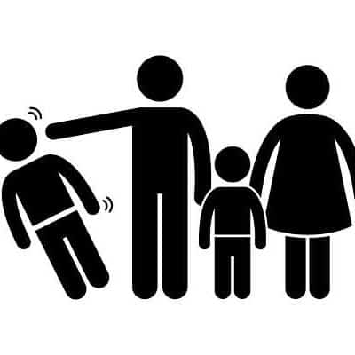 black figures with title: Lessons on Favoritism in the Bible